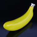 Customized Laser logo Mini Stainless Steel Yellow Banana Shape 5oz Liquor Travel Hip Flask