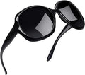 Newest Fashion Polarized Uv400 Lentes De Sol Para Mujer Trendy Oversized Large Frame Sun Glass 2026 Women Sunglasses