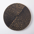 Elegant Black Ceramic Plate Gold Line Design Modern Dinnerware Luxury Wedding Eco-Friendly Restaurant Hotel Banquet Wholesale