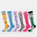 New Elastic Long Tube Knee High Compression Socks for Leg Pressure Sports Running Nurse Running Sports Socks