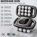 S5-12 Brush Motor Massage Gun with 12 Heads 99 Speed Levels 1800mAh Battery (3-6H) for Body Pain Relief