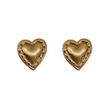 Charm 18k Gold Plated Earring Stainless Steel Jewelry Gift C-shaped Earrings Big Earrings Women Jewelry