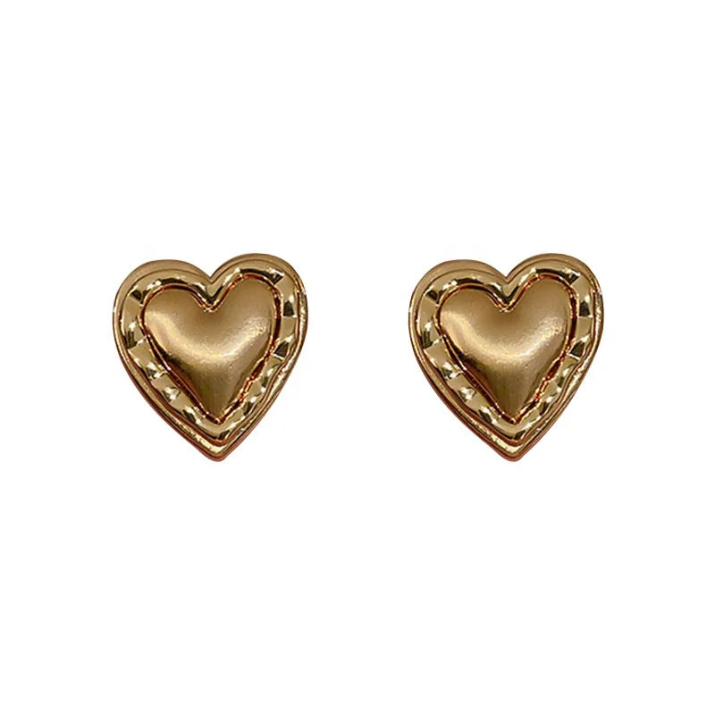 Charm 18k Gold Plated Earring Stainless Steel Jewelry Gift C-shaped Earrings Big Earrings Women Jewelry
