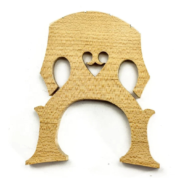 Best Seller Cello Parts Ready To Play Cut And Fitted1/2 Size Wooden Cello Maple Bridge