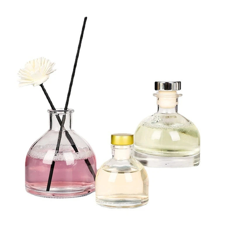 Wholesale 50ml 100ml 150ml 200ml Fragrance Diffuser Bottle Scent Diffuser Glass Bottle