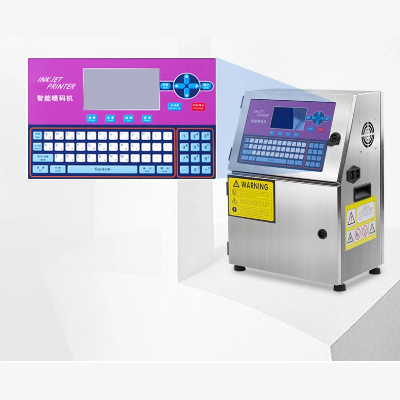 CIJ  Industrial Small Character Inkjet Printer Expiry Date Printing on Bottle