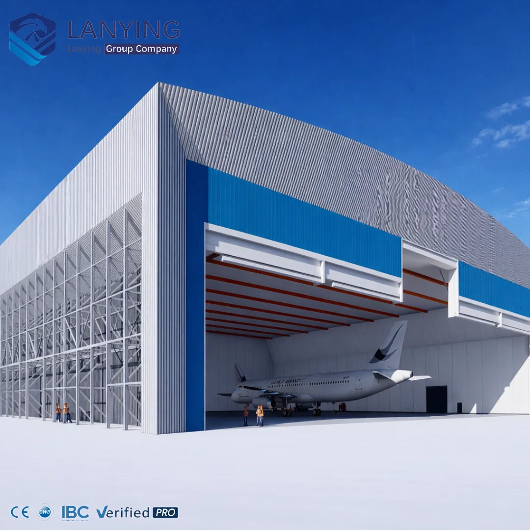 New Style Modern Prefabricated Steel Structure Workshop and Warehouse Building for Hall Use Cheap Price