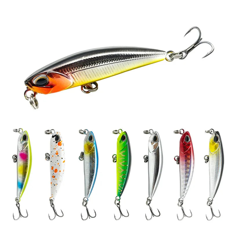 5g/50mm Sinking Pencil Bait for Sea Fishing Freshwater Plastic Artificial Bait Hard Minnow Fishing Lures