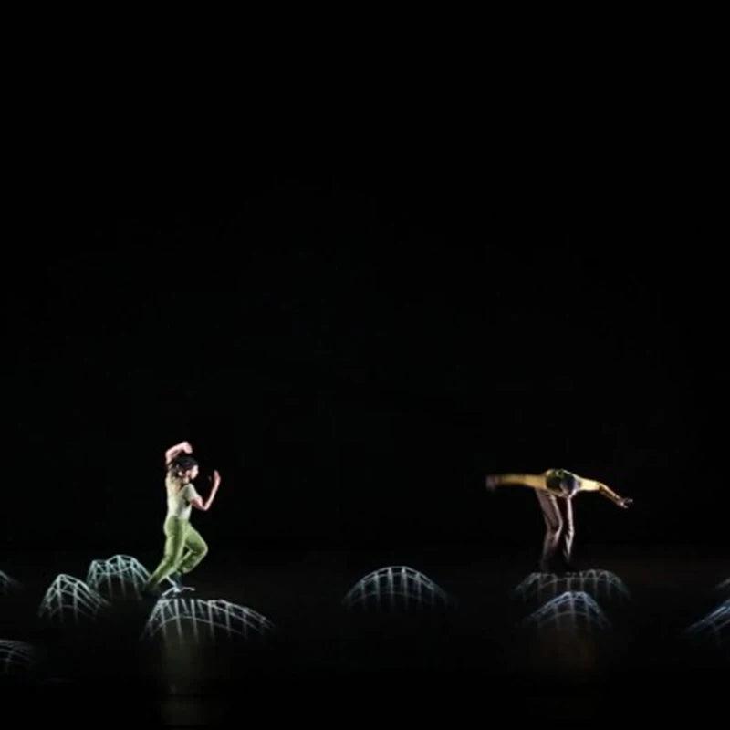 5 Meters Wide Transparent 3D Holographic Stage Foil / Hologram Reflection Projection Film