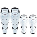 4Pcs Adult Knee & Elbow Pads Lightweight Breathable Adjustable Protector Professional Protection MTB Motorcycle Crawling