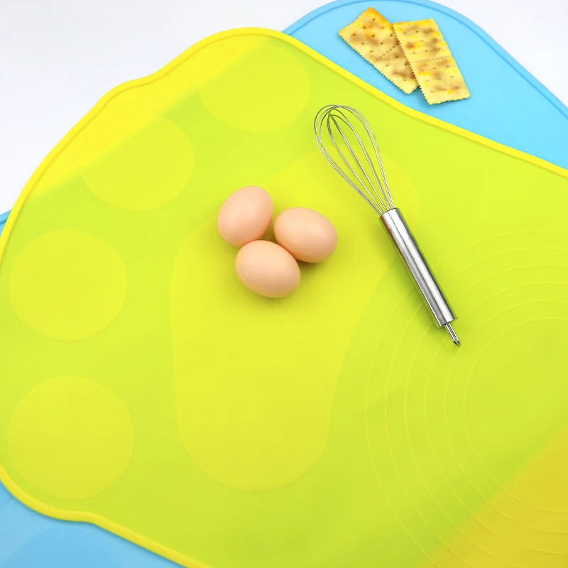 1092 New Cat Claw-shaped Kneading Mat Kneading Steamed Stuffed Bun Dumpling Mat Food Grade Meal Mat