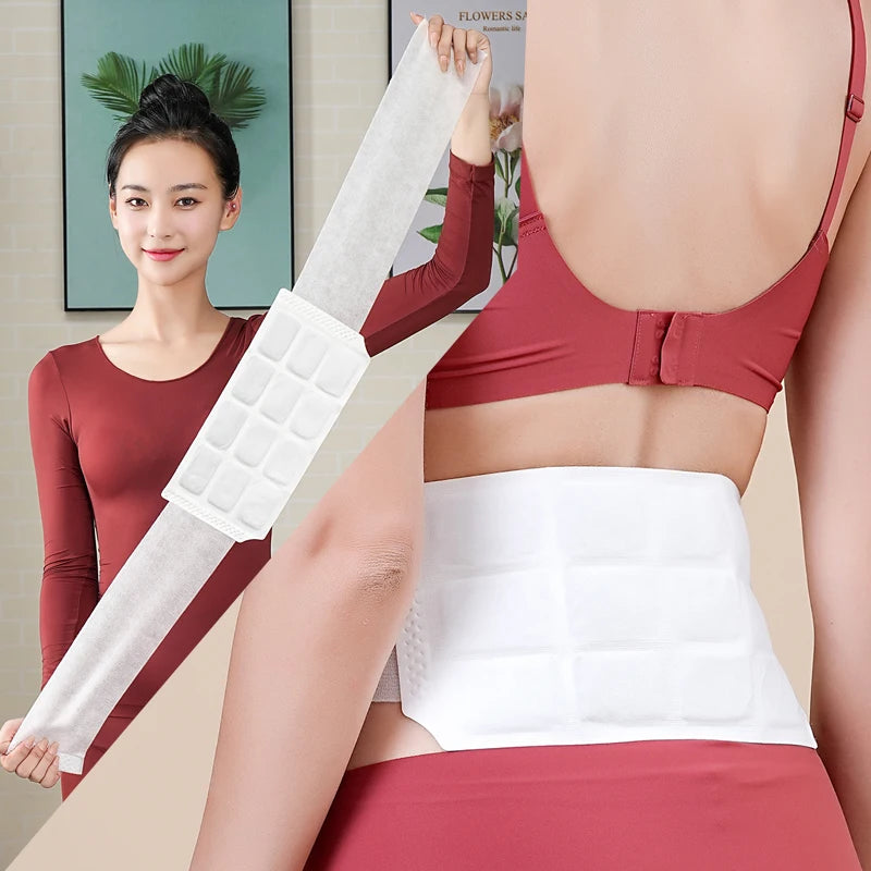 Top Factory Quality Big Size Warm Waist Belt Heating Therapy Patch Relieves Back Pain Wrpas