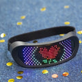 Blue Tooth Programmable Glasses Bar Dynamic Flashing LED Glasses Raves APP Customizable Light up Glass USB Charging