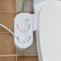 Water Control Bidet Attachment Feminine Wash Cold and Hot Water Non Electric Plastic Single Nozzle Self Cleaning Bidet Toilet