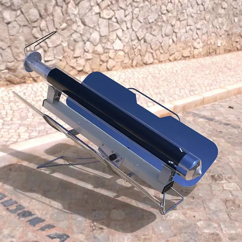 Portable Vacuum Tube Solar Oven for BBQ Camping