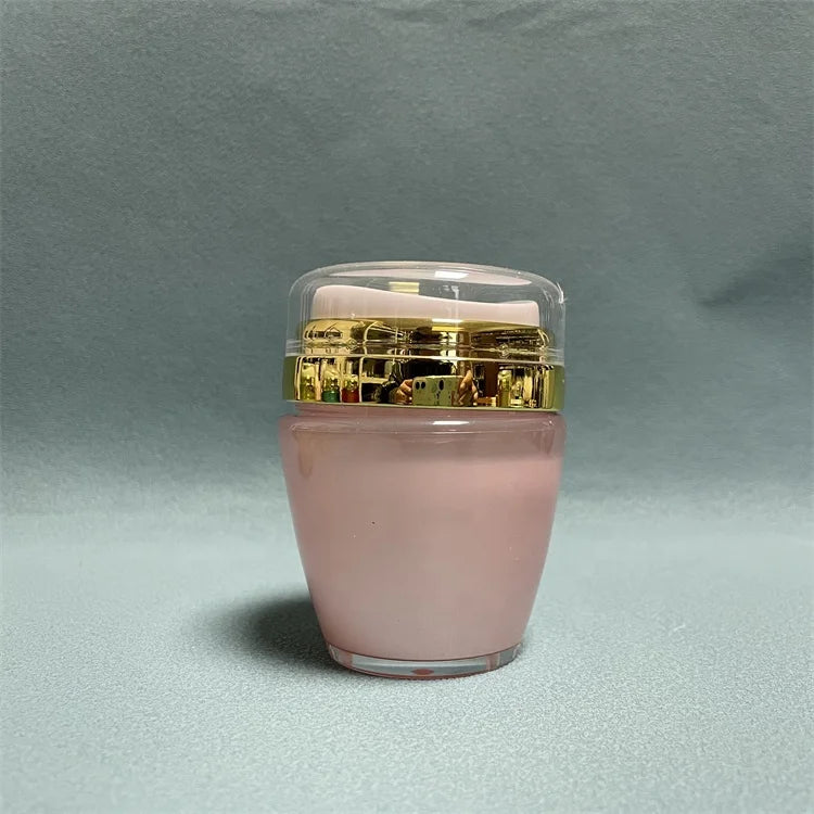 Customize New Professional Acrylic Popular Round Cosmetic Airless Cream Pump Jar