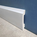 Modern Design White Plastic Baseboard Skirting Board Cornice Moulding Easy Install Waterproof for Hotel Use Made of Polystyrene