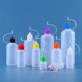 3ml to 120ml Empty Dropper Bottle Needle Cap Filler Bottle Plastic Squeeze Bottle Container