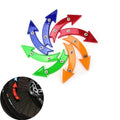 Bike Bicycle Wheel Spoke Reflective Reflector Arrow Shape MTB Road Bike Cycling Bicycle Safe and Warning Light