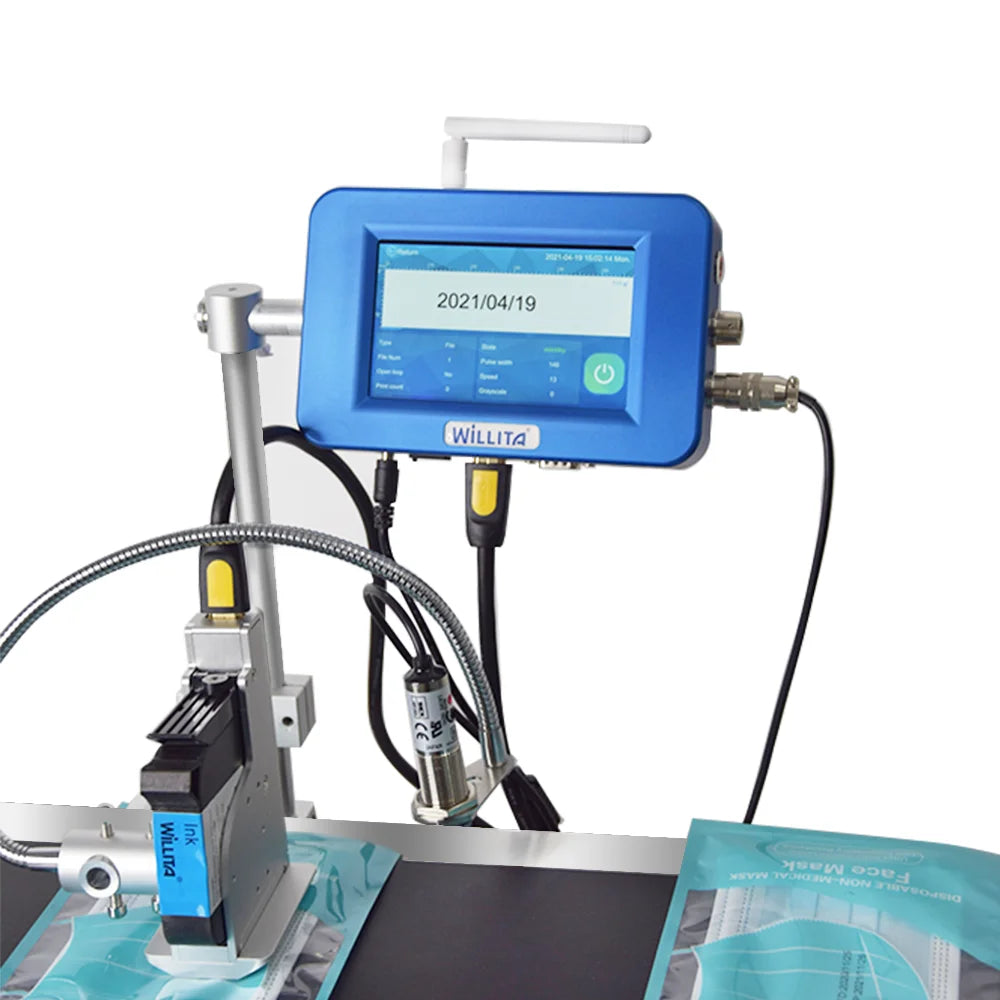 Good Quality Food & Beverage Applicable Industries Online Tij Inkjet Printer