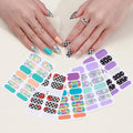 14 Strips Hot Sale Fashional Nail Sticker Factory Nail Art Nail Stickers & Wraps
