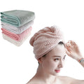 Quick Drying Wrap Microfiber Hair Towel Custom Hair Turban Towel Wraps for Girl Women