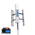 China Factory 600w 800w Vertical Wind Turbine Wind Generator 12v Wind Power Plant Investment for Home Farm