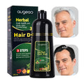 China Professional Factory Permanent Hair Color Dark Chinese Black Brown Herbal Hair Dye Shampoo