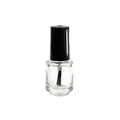 Custom 8ml Empty Fancy Nails Care Polish Round Glass Bottles With Caps