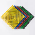 Heavy Duty Interlocking PVC Floor Tiles Waterproof Garage Floor Mats for Car Park Workshop Car Wash Durable Flexible Flooring