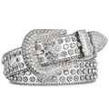 Western Cowboy Rhinestone Belt Diamond Belt Bling Bling Diamond Belt