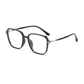 SPARLOO 2443 Square Solid Classic PC Anti Blue Light Photochromic Lens Eyeglasses Frames