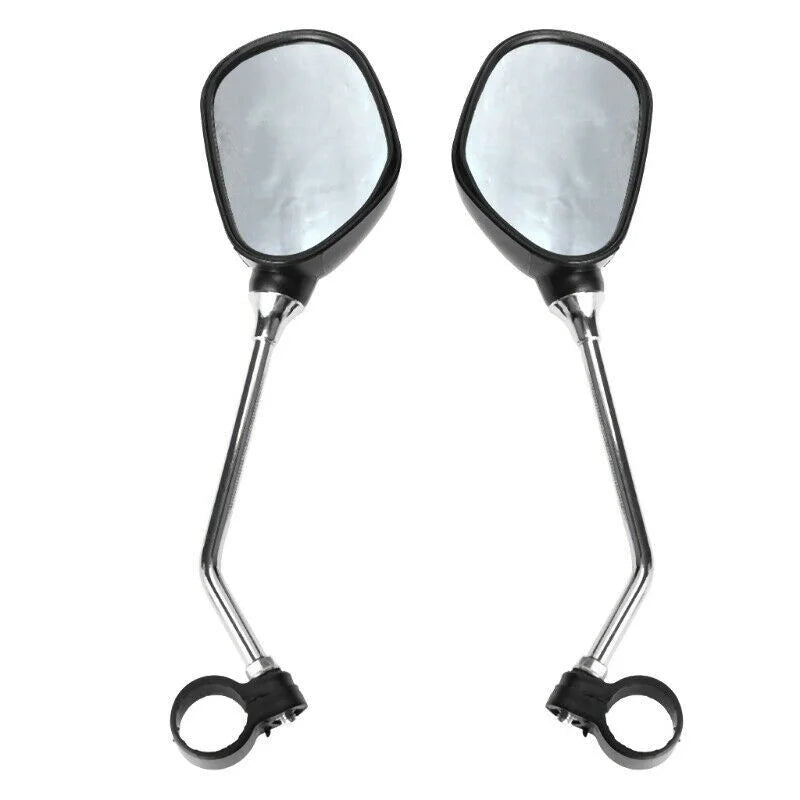 RTS Bicycle Rear View Mirror Reflector Riding Safety Double Side ABS & Stainless Steel