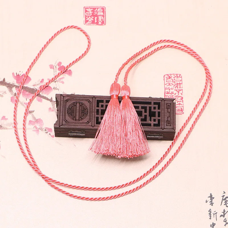 Polyester Long Tassel Double-headed Tassel 134 cm Rope Hanging Tassel