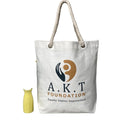 Oversized Tote Bags With Custom Printed Logo Jute Canvas Tote Bag White Double Handle Hemp Canvas Water Resistant Giant Tote Bag