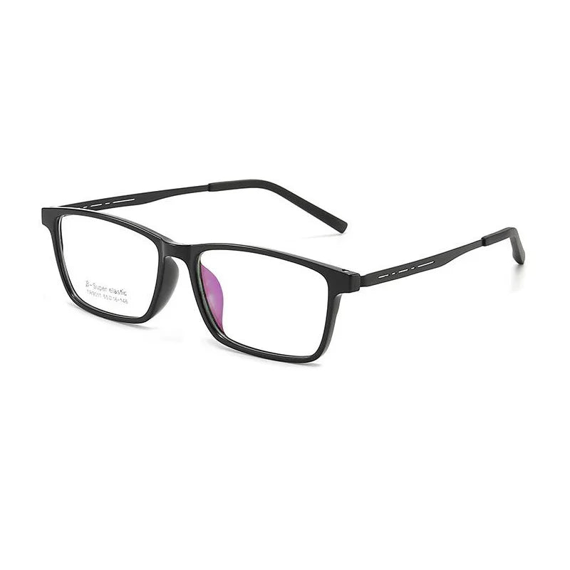 2025 Ready to Ship TR90 Computer Glasses Black Slim square Unisex Cheap Anti Blue Light Glasses for Men