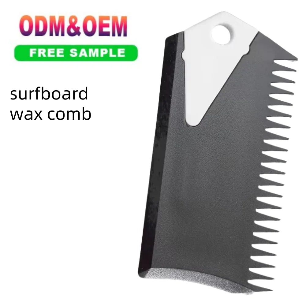 Men's and Women's Surf Wax Accessories PVC Plastic Surfboard Wax Comb Wholesale Sale