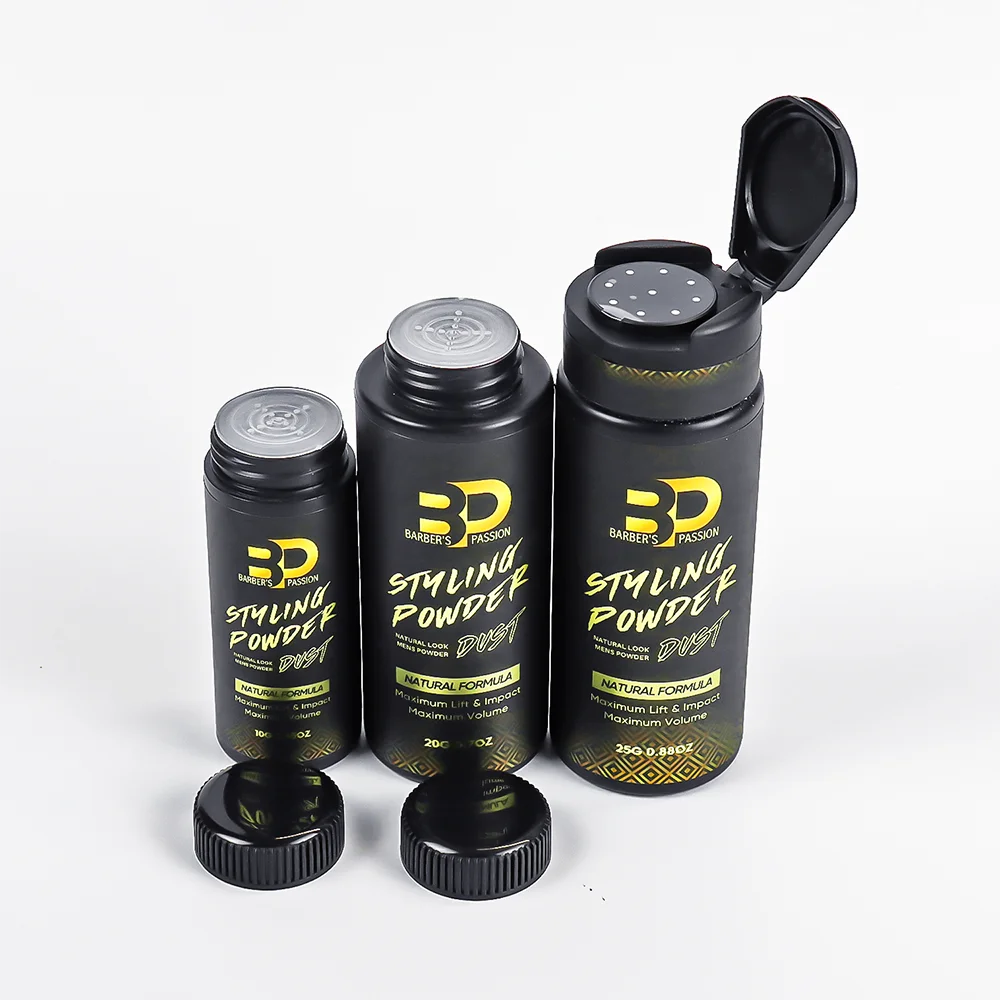 BARBERPASSION New Arrival Instant Styling Matt Finish Amazing Hair Styling Powder Dust for Men Private Label