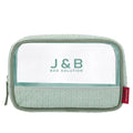 New Arrival Designs Printed Logo Custom Luxury Skincare Makeup Toiletry Wash Organizer Storage Bag With Transparent PVC Window