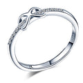 Adjustable Sterling Silver Rings for Women Non-Tarnish Romantic Jewelry for Weddings Engagements Parties Anniversaries