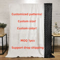 Drop Shipping Custom Minky Dot  Blanket  Large Size 50" X 60" Fleece Plush Super Soft Double Layer Sublimation Blank Blanket