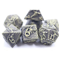Custom 16mm Polyhedral Fly Dragon Metal Dice Set RPG DnD Usage Made of Zinc Alloy