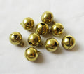 13mm Brass Jingle Bells Small Ball Inside to Make Sound Xmas Bell Decorations