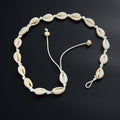 Rinhoo Natural Summer Beach Shell Choker Necklace Simple Bohemian Seashell Necklace Jewelry for Women Girls Birthday Gift New