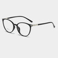 TR Round Glasses Frame Woman Men Glasses Retro Myopia Optical Frames Metal Clear Lenses Black Gold Eyeglasses