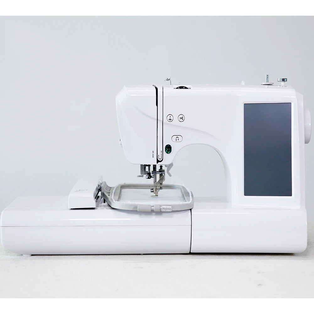 Mini Home & Industrial Sewing & Embroidery Machine Flat-Bed Single Needle Plastic 110V/220V   New  Computerized Operation