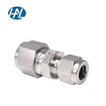 Haoliu SS316L Forged Polished Tube OD Metric/Imperial Instrument Compression Fittings Reducing Union