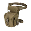 Waterproof Tactical Drop Leg Pouch Bag Cross Over Leg Rig Outdoor Bike Cycling Hiking Thigh Bag