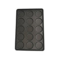 China Manufacture Industrial 15 Mold Aluminized Steel One Piece Machine Punch Pan Cake Pan Hamburger Bun Pan