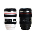 Camera Lens Cap Mug Camera Lens Shape Stainless Steel Coffee Mug Tumbler Water Bottle Stainless Steel Cup Travel Gift 400ml
